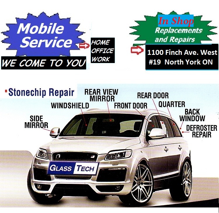 Glass Tech Auto mobile auto glass service for Scarborough